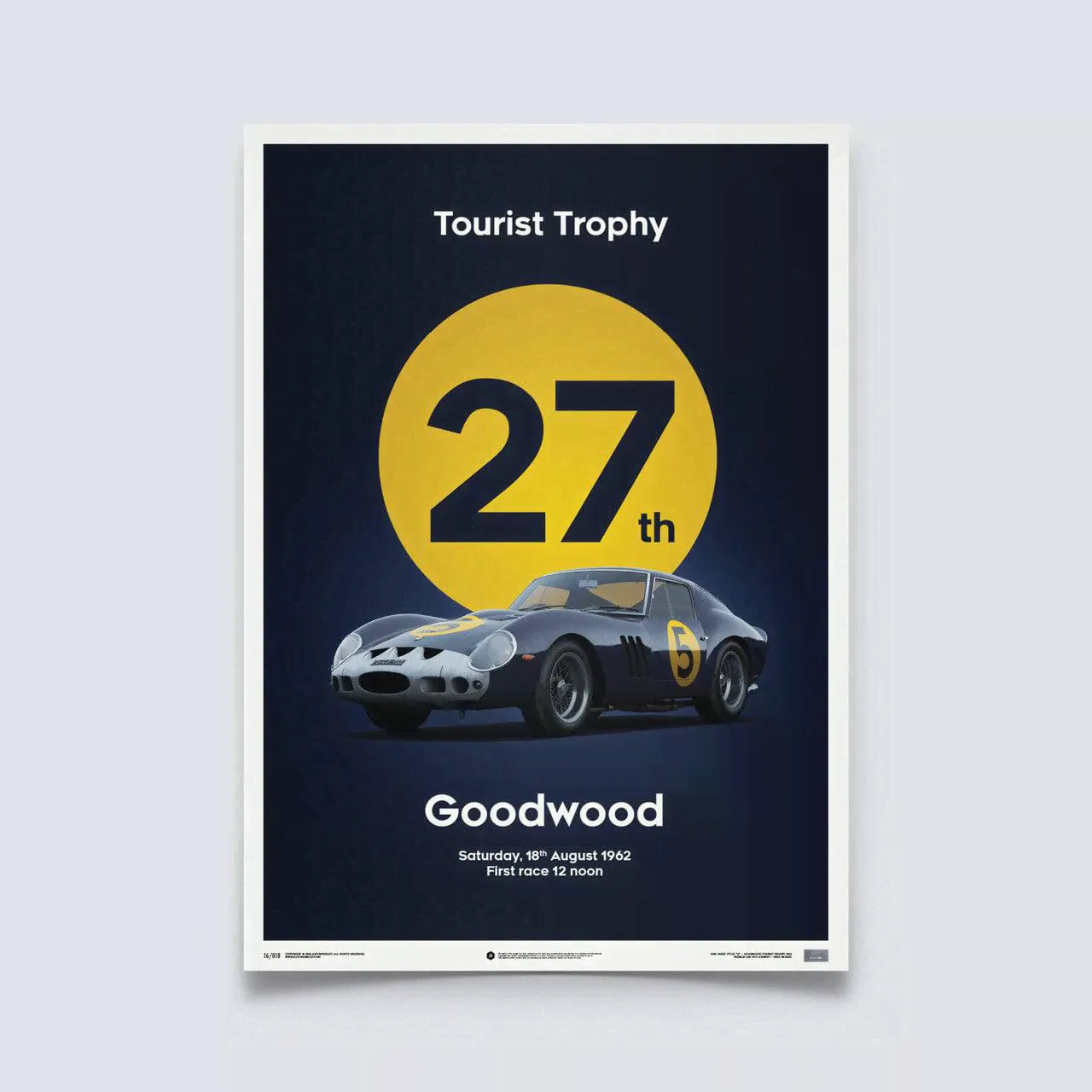 Ferrari 250 GTO - Goodwood TT - 1962 - Blue