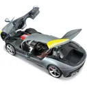 Машинка Ferrari Monza SP1 1:18 Bburago серебристый