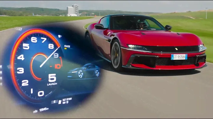 Ferrari 12Cilindri : 0-280 km/h !