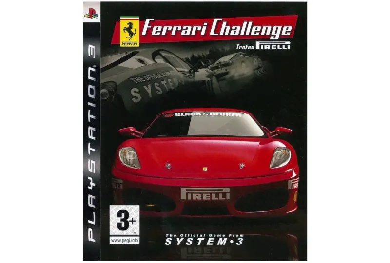 Ferrari Challenge (PS3) б/у, Полностью Английский-0