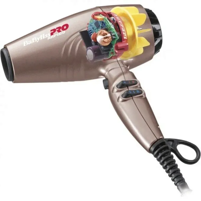 Фен BABYLISS PRO RAPIDO ROSE GOLD FERRARI BAB7000IRGE-4