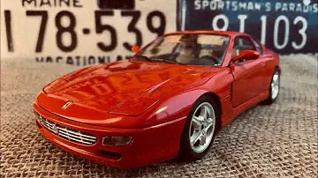 Ferrari 456 GT (1992) Scale1:18 Bburago Die Cast Model