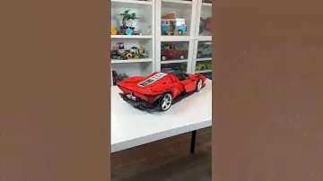 The LEGO Ferrari SP3 Daytona Has a Massive Hood #lego
