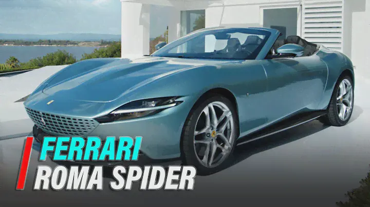 New Ferrari Roma Spider - Sights And Sounds