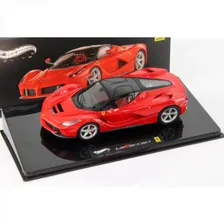 Hot Wheels Ferrari LaFerrari Baujahr 2013 rot 1:43 HotWheels Elite, Modellfahrzeug(rot)