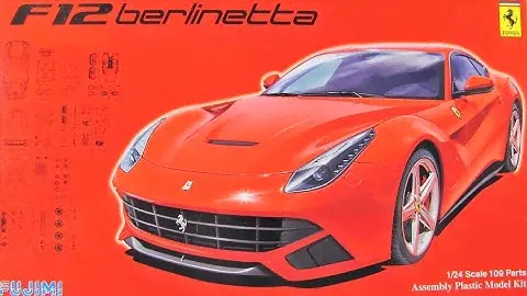 Unboxing and Overview: Fujimi 1/24 Ferrari F12 Berlinetta