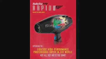 Babyliss PRO Rapido 頂級專業吹風機 BABF7000
