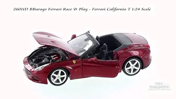26011D BBurago Race & Play Ferrari California T 1/24 scale