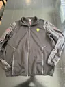 Rare Vtg Puma Scuderia Ferrari Black Full Zip Racing Track Jacket Mens Medium