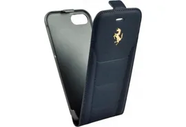 Ferrari Flip Leather 488 чехол для iPhone 7 синий