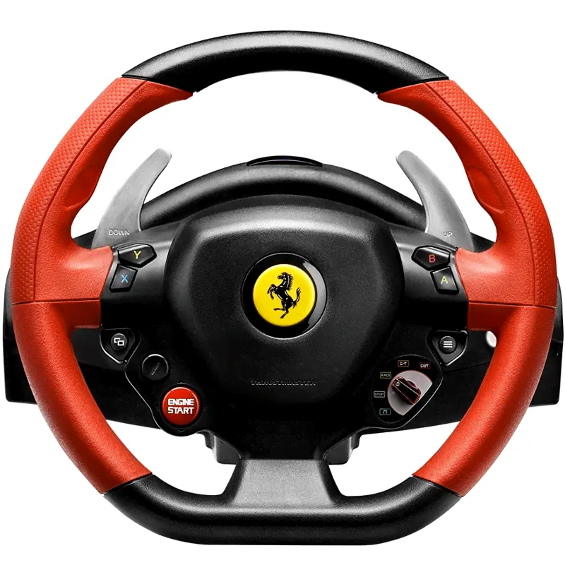 Руль игровой с педалями Thrustmaster Ferrari 458 Spider Racing Wheel (Xbox One)