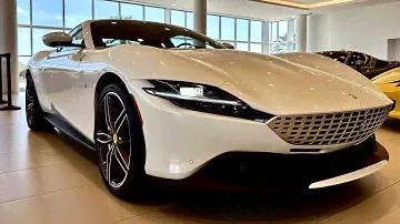 2023 Ferrari Roma - Sound, Interior and Exterior in Detail