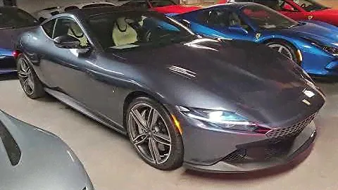 Ferrari Roma 2021 Blue Roma
