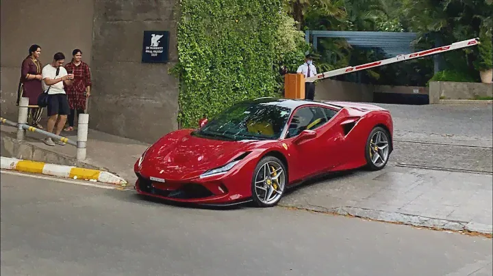 FERRARI F8 in INDIA | Rosso Mugello