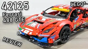 LEGO 42125 Review | LEGO Ferrari 488 GTE | Review 42125 LEGO Technic 2021 | Ferrari LEGO