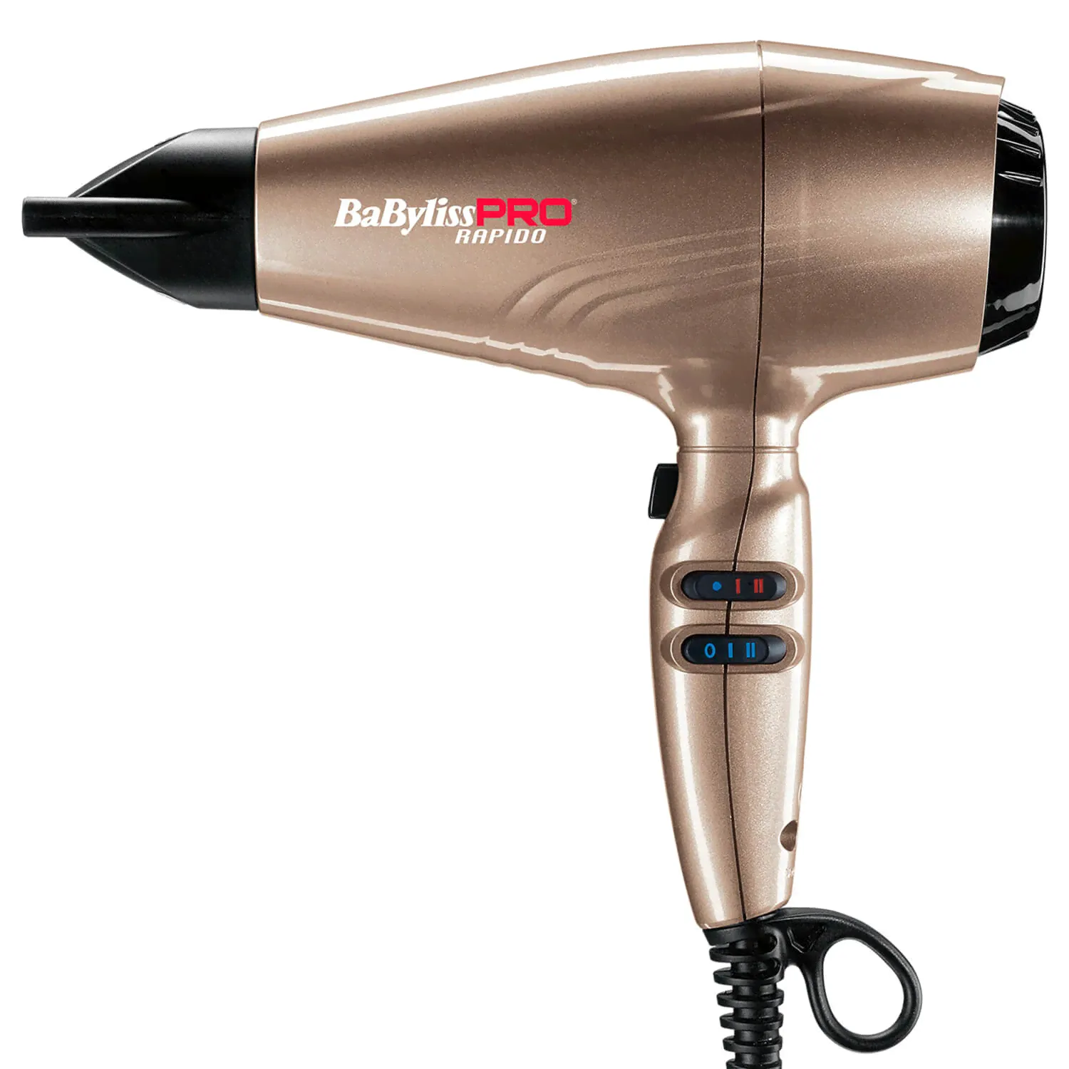 Профессиональный фен BaByliss PRO Light Rapido Ferrari BAB7000IGE Bronze-0