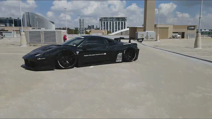 Ferrari 458 Liberty Walk Silhouette Edition