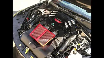 Alfa Romeo Giulia Quadrifoglio BMC Air Filter Installation