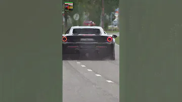 Ferrari 488 Pista Spider Crazy Acceleration! 😲