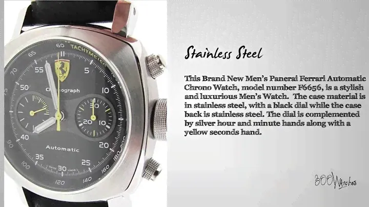 Panerai Ferrari Automatic Chrono Watch