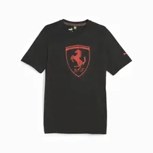 Футболка мужская PUMA Ferrari Race Tonal B черная.