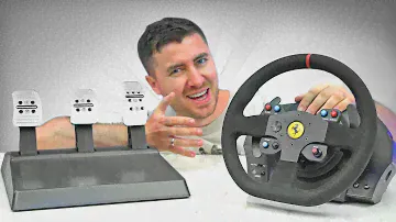 AŞŞŞIRI EĞLENCELİ YENİ Direksiyon Setim: Thrustmaster T300 Ferrari Alcantara