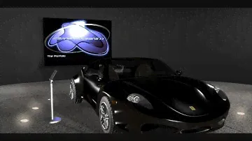 3ds Max: Black Ferrari F430 Spider