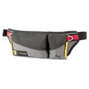 Сумка поясная Puma Ferrari, отдел на молнии, цвет серый 23х50х5см