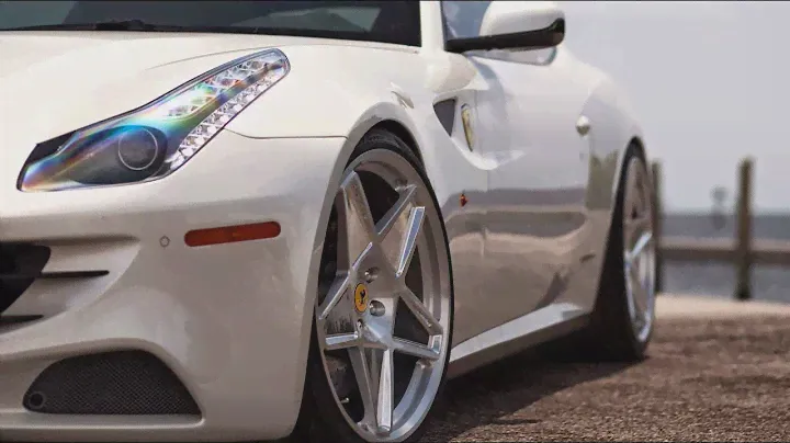 Ferrari FF на винтажных 22-дюймовых дисках HRE 505M