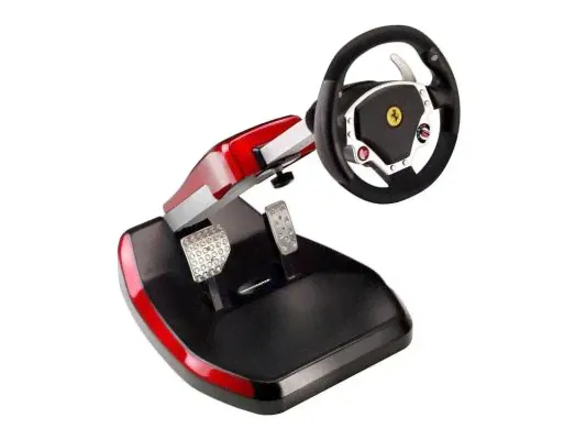 Руль Thrustmaster Ferrari wireless GT cockpit 430 Scuderia edition (PC/ PS3) (2960709/4160545)-0