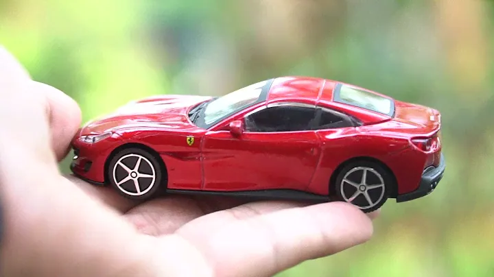 Ferrari Portofino  by Shell V-Power 1/43 Scale by  BURAGO  (PART 2)