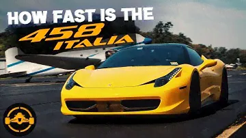 Ferrari 458 Italia по-прежнему остается грозным суперкаром | Обзор + тесты производительности
