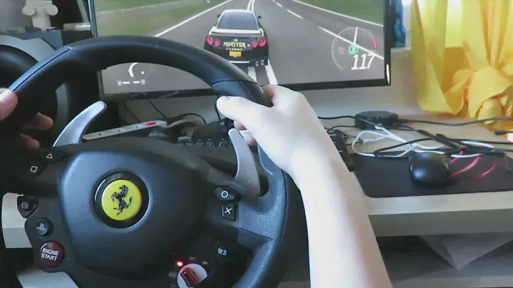 FORZA HORIZON & NISSAN GTR & THRUSTMASTER T80 Ferrari 488 GTB Edition