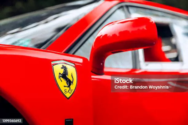 Красный Феррари F40 — стоковые фотографии и другие картинки Ferrari - Ferrari, Ferrari F40, Красный