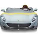 Машинка Ferrari Monza SP1 1:18 Bburago серебристый