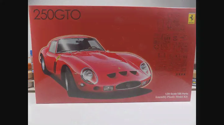 Unboxing Ferrari 250 GTO 1/24 Fujimi