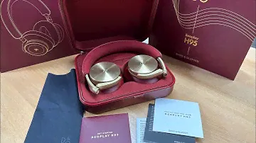 Bang & Olufsen Beoplay H95 Lunar Red - The Rolls-Royce of Headphones!