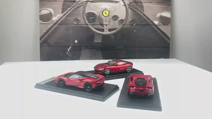 Ferrari 812 Superfast - Ferrari Roma - Ferrari F8 Tributo 1:43 Scale Looksmart