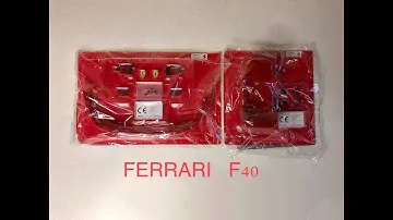 Сборная модель Ferrari F40 Competizione от КР МЕДИА / Centauria в масштабе 1/8, моделизм