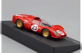 FERRARI 330 P4 24h Daytona 1967 Drivers: L.Bandini / C. Amon #23, Ferrari Racing Collection 2, red
