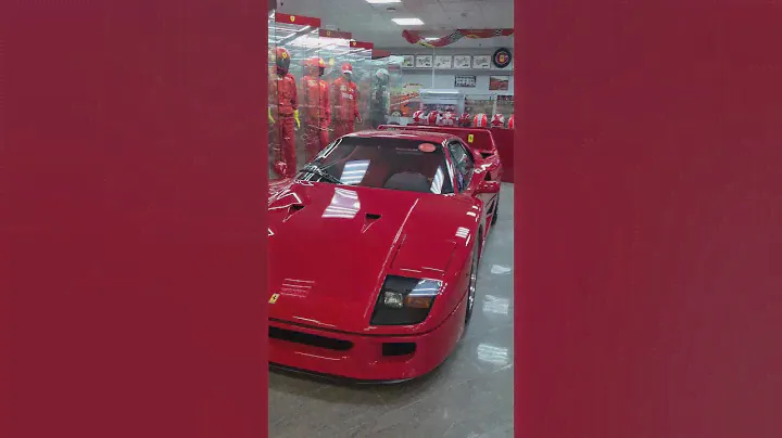 Ferrari F40- легенда 🔥 Самый быстрый автомобиль в мире на 1987 год!