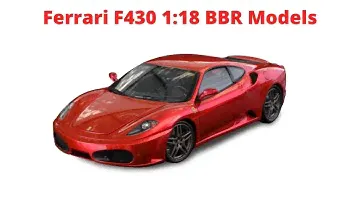 Ferrari F430 1:18 BBR Models diecast [Review video]
