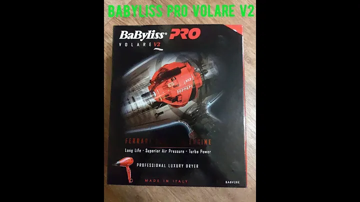Оригинальный фен Babyliss pro volare v2,с мотором от Ferrari
