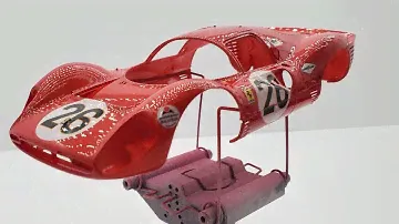 Fujimi 330 P4 build - Part 2, body work and paint