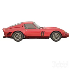 Ferrari 250 GTO 1963 - Транспорт - 3D модель