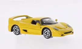 Автомобили 1 43 Ferrari F50, gelb, 0, Modellauto, Fertigmodell, Bburago 1:64