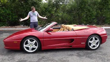 Ferrari F355 Spider это захватывающая и красивая машина