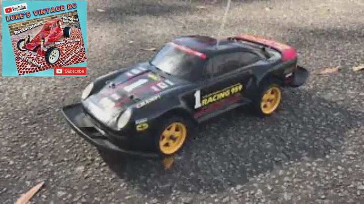 VINTAGE NIKKO PORSCHE 959 RC CAR REVIEW