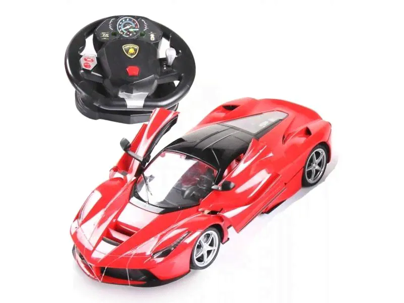 Р/У машина MZ Ferrari La Ferrari 2088F 1/10 GYRO-руль, (открываются двери) +акб