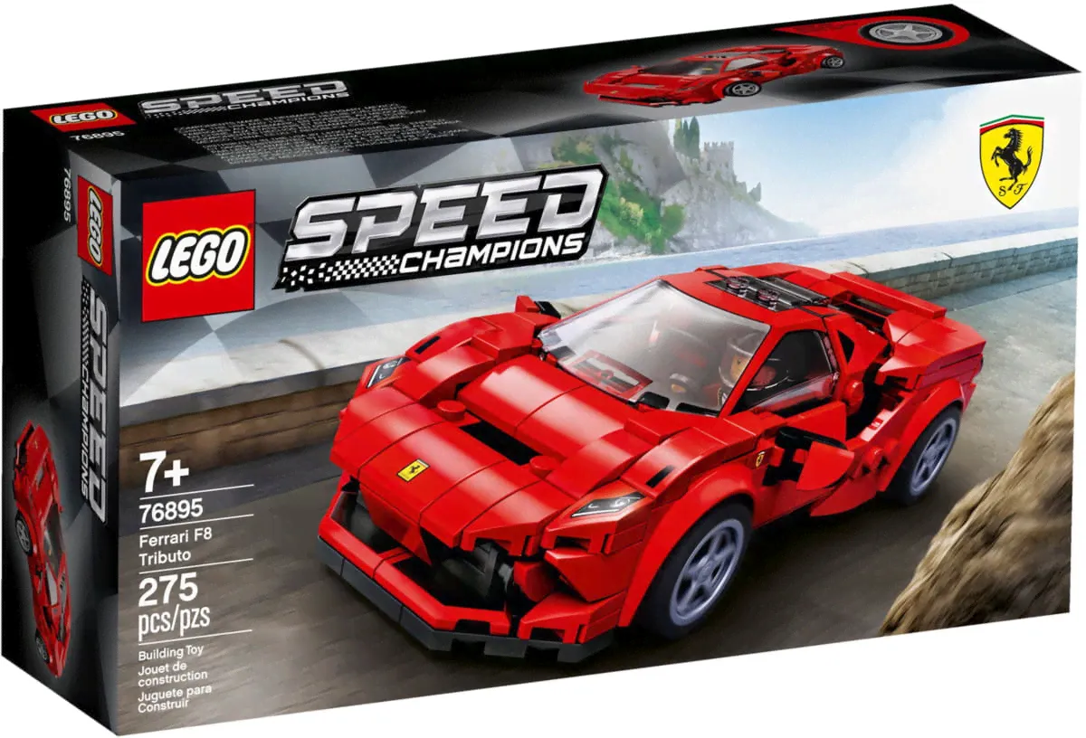 Lego 76895 Speed Champions Ferrari F8 Tributo-0